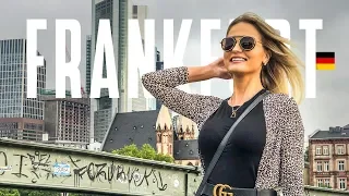O que fazer em Frankfurt na Alemanha - vlog de viagem na Europa