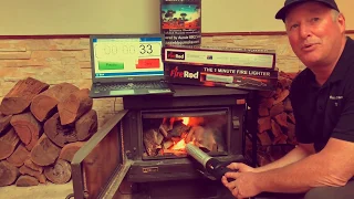 FIRE ROD 2000W ELECTRIC FIRE STARTER - Starting the wood heater in 60 secs!