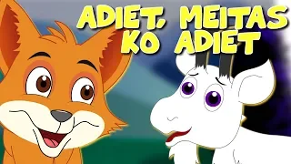 Adiet, meitas, ko adiet | Latviešu Tautas Dziesmas | Bērnu dziesmas | Латышские детские песни