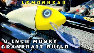 Musky crankbait build!