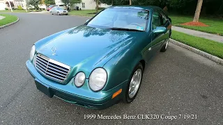 THE BEST CLK320 EVER !!! 1999 Mercedes-Benz CLK320  7/19/21