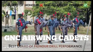 GNC Airwing Cadets  Guard of honour Golden performance 🏅🏆❤️‍🔥Cado beam performance 🔥
