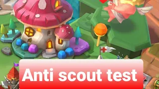 Lords mobile  how to send and test (anti scout) castles