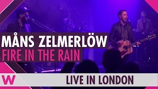 Måns Zelmerlöw "Fire In the Rain" LIVE @ O2 Academy Islington in London