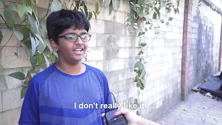 BLUE SHIRT KID ( Pewdiepie vs. TSeries What Indians Think  )