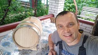 A whiskey barrel DIY | How to make a WOODEN BARREL with your own hands