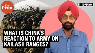 India sits on Black Top with Helmet under its boots. A 1962 tactic by China is now likely