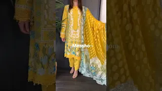 #messho pakistani suit review from meesho ll best pakistani suit#meeshohaul #kurtasetwithdupatta