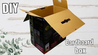 I hardly ever get rid of boxes, you won't believe how amazing this DIY cardboard project is!