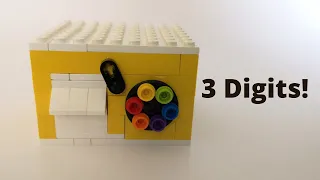 Working LEGO Combination Safe - VERY SAFE