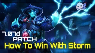 How To Play Storm Spirit - Patch 7.07b  [Advanced Storm Spirit Guide]