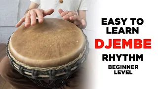 Easy to Learn Djembe/Hand Drum Rhythm: Rock Beat