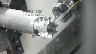 BORUI CNC Turning Center BCK6650 Process ing Video