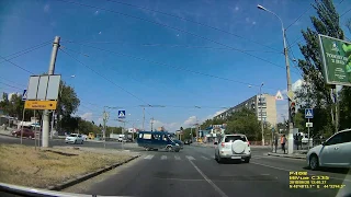 ДТП. Toyota RAV4 vs Газель. Волгоград, проспект Металлургов, 28.06.2018