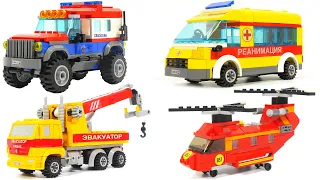 How to Build LEGO Cars and helicopters