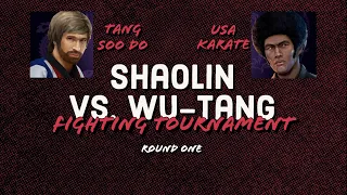 Shaolin vs. Wu-Tang Tournament - Round 1: Tang Soo Do (Chuck Norris) vs. USA Karate (Jim Kelly) #11