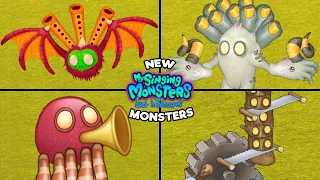 Demented Dream Island ERROR - New Monsters (Tawkerr, Vhenshun, Floot Fly) | MSM The Lost Landscapes