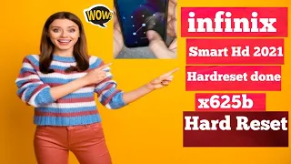 Infinix x612b smart HD (2021) Hard Reset/ pattren unlock with easy Trick