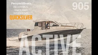 QUICKSILVER ACTIV 905 WEEKEND на Bosphorus Boat Show 2022