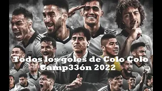 Todos los goles de Colo Colo Campeón estrella 33