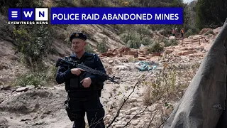 Police raid abandoned mines in Roodepoort