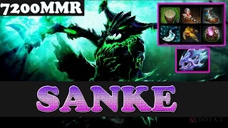 Dota 2 - Sanke 7200 MMR Plays Outworld Devourer Vol 2  - Ranked Match Gameplay!