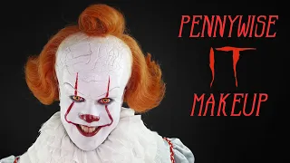 Pennywise Makeup Tutorial (IT Chapter 2 version - IMPROVED Wig and Prosthetics)