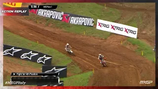 De Wolf vs Everts | MX2 Race 1 | MXGP of Italy #MXGP #Motocross