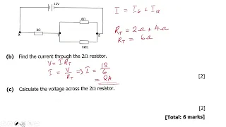 GCE and Grade 12 Physics Question on  ELECTRICITY