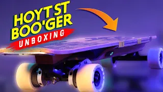 Hoyt St Boo'ger Unboxing SEXY mini electric skateboard