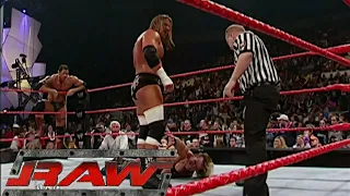 Triple H & Batista vs Chris Benoit & Chris Jericho RAW Dec 06,2004