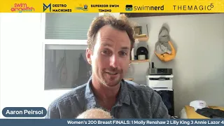 Aaron Peirsol talks 200 Backstroke Race Strategy