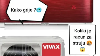 Inventer klima Vivax R32 grijanje na klimu