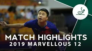 Fan Zhendong vs Yu Ziyang | 2019 Marvellous 12 Highlights