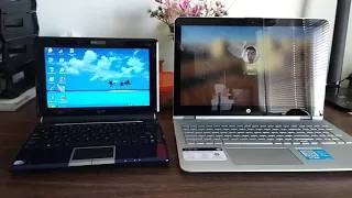 Windows XP vs. Windows 10 Restart & Shutdown Laptop Race