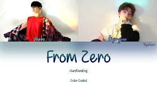 Monsta X(몬스타엑스) Wonho & Hyungwon - From Zero Han|Rom|Eng Color Coded Lyrics