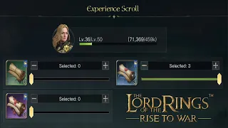 The Best New Way To Level Commanders (XP Scrolls) - Lord Of The Rings: Rise To War!