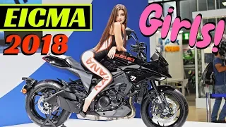 EICMA Milano 2018 Girls, Girls, Girls!!! (Ragazze) - Parte 1 - Worldwide Motorcycle Exhibition