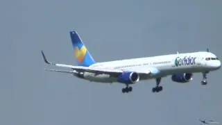 Condor Boeing B757-330 [D-ABOG] landing at Munich Airport (MUC/EDDM)