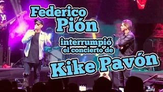 Federico Pión interrumpe a Kike pavón