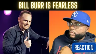 FIRST TIME HEARING - BILL BURR - No Reason to hit a woman 'REACTION