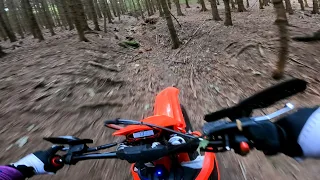 New Beta RR 200 2024 - 10 min hard enduro action