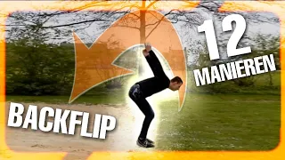 12 MANIER OM BACKFLIP TE TRAINEN I BACKFLIP TUTORIAL