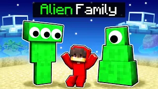 Adopted by ALIENS in Minecraft!