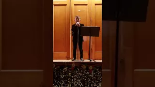 2018 Talent Show 8 year old singing Perfect by Ed Sheeran