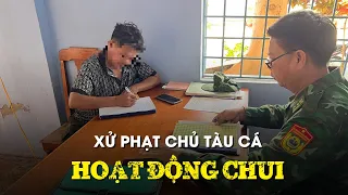 Tàu cá hoạt động chui, chở khách không mặc áo phao trên bán đảo Sơn Trà