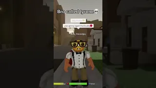 TYRONE 👨🏿‍🦱#roblox #viral #funny #dahood #coems