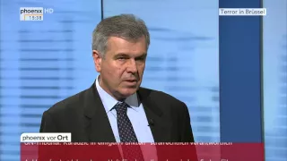 Terroranschläge in Brüssel: Ludger Kühnhardt im Studiogespräch am 24.03.2016