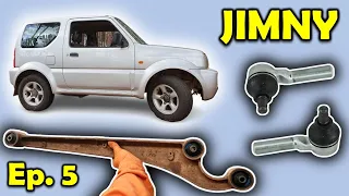 Suzuki Jimny Restoration Ep. 5 – Tie Rod Ends & Control Arm Bushings