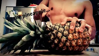 Sexiest Samurai Way to Cut a Pineapple 🍍🔪